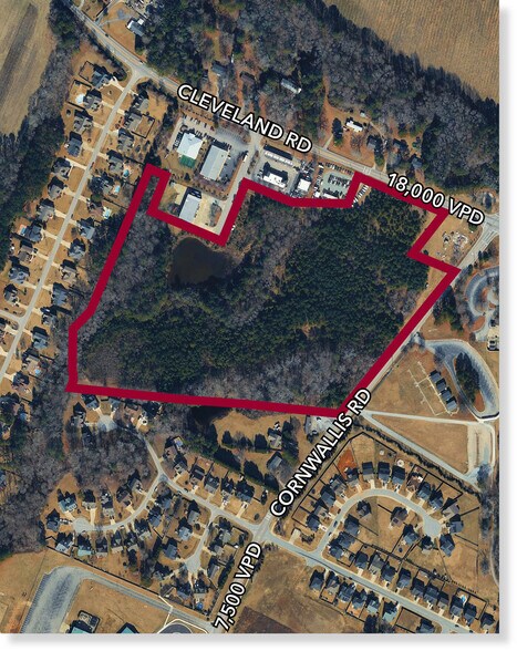 More Photos Of 2709 Cornwallis Rd, Garner Land For Sale