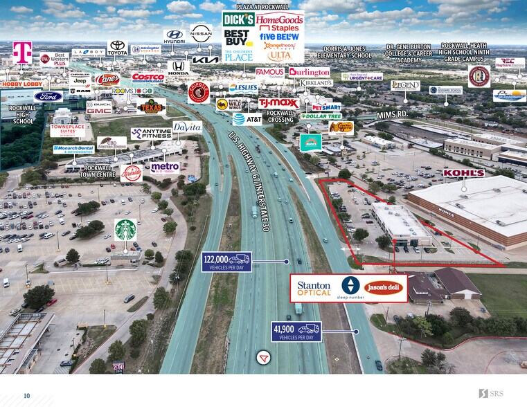 More Photos Of 819 E Interstate 30, Rockwall Freestanding For Sale