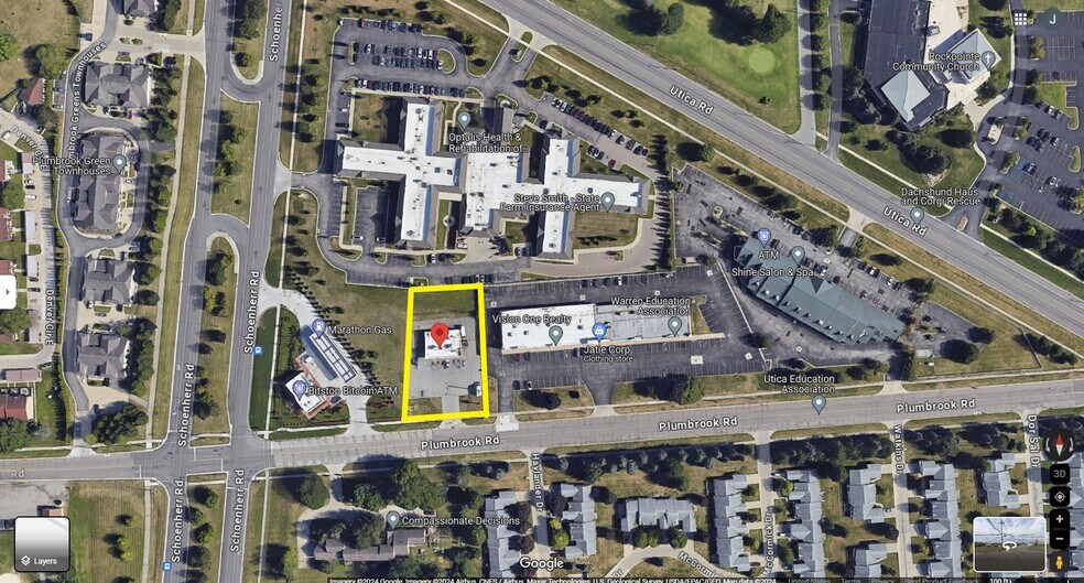 More Photos Of 13805 Plumbrook Rd, Sterling Heights Freestanding For Lease