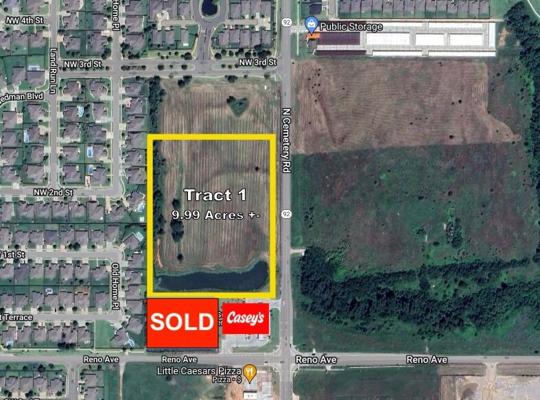 Primary Photo Of Reno & Cemetery Rd - Tract 1 rd, Yukon Land For Sale
