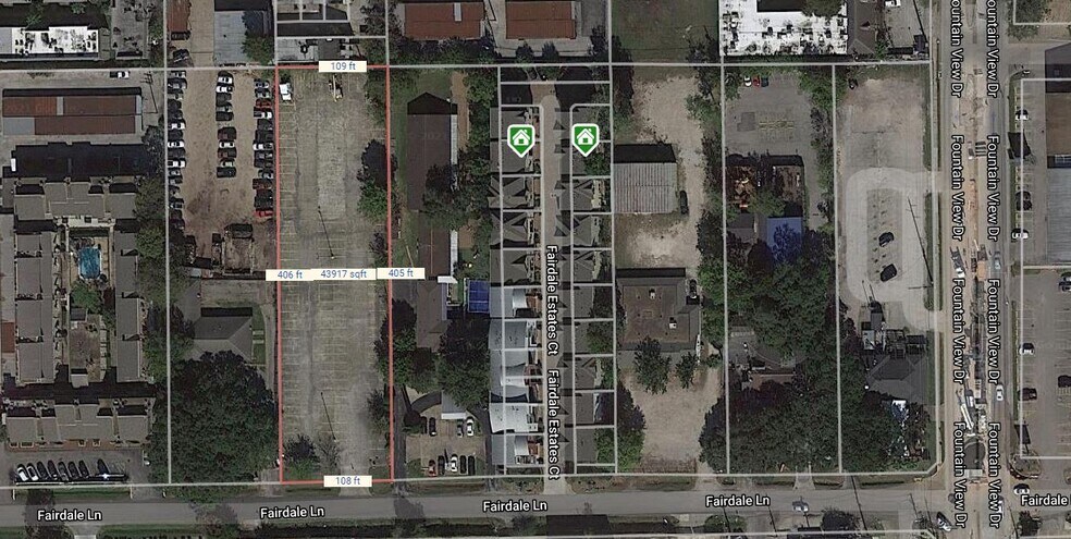 More Photos Of 6022 Fairdale, Houston Land For Sale
