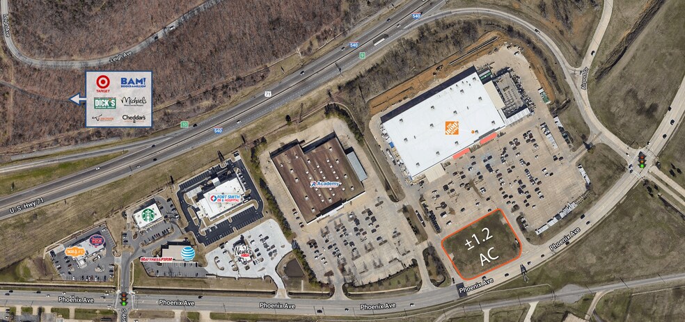 More Photos Of 5101 Phoenix Ave, Fort Smith Land For Lease