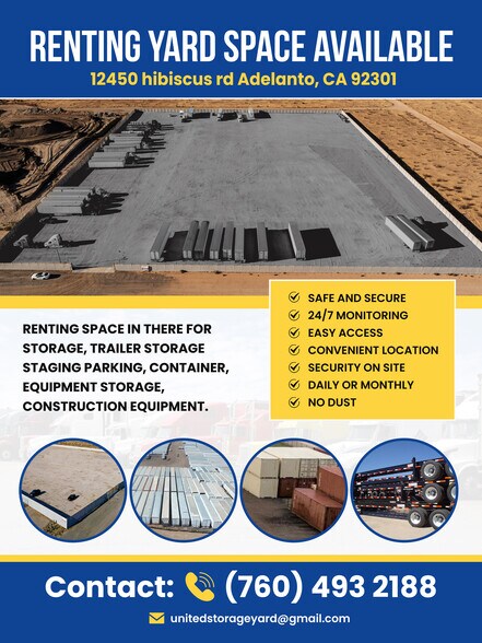 More Photos Of 12450 Hibiscus Rd, Adelanto Land For Lease