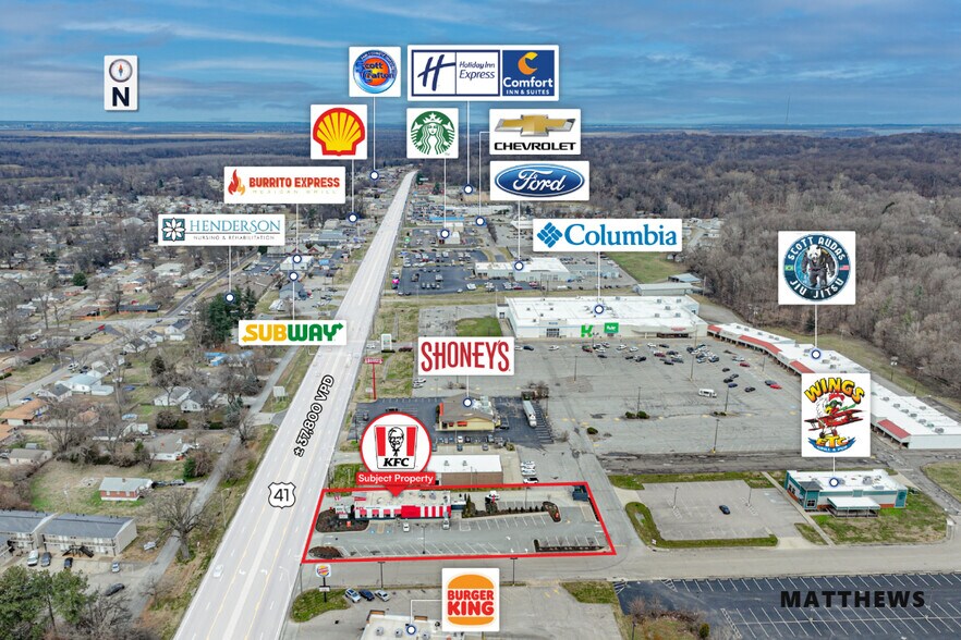 More Photos Of 2236 US Highway 41 N, Henderson Fast Food For Sale