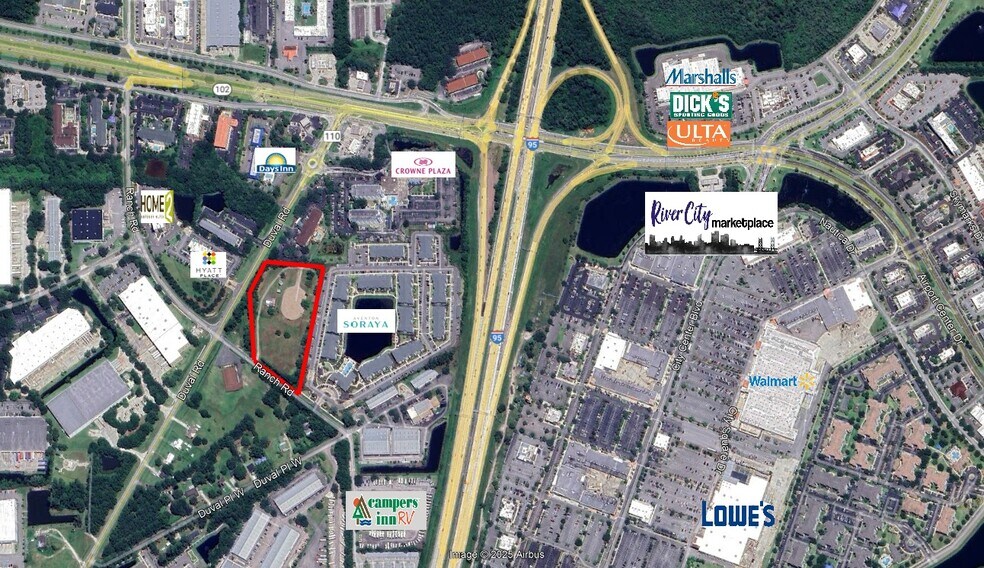 Primary Photo Of 13275 Ranch rd, Jacksonville Land For Sale