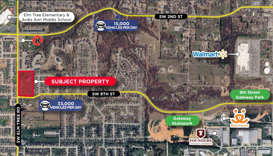 Primary Photo Of Elm Tree & SW 8th St, Bentonville Land For Sale