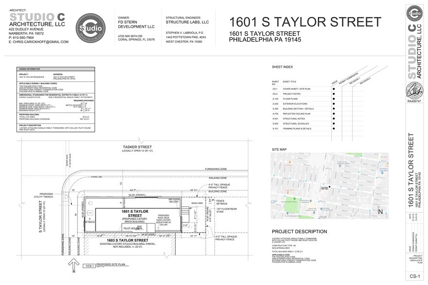 More Photos Of 1601 Taylor St, Philadelphia Land For Sale