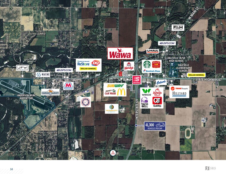 More Photos Of 8770 County 1000 W rd, Daleville Freestanding For Sale