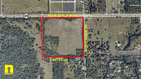 Primary Photo Of SR 80 & Carter Ln, Fort Myers Land For Sale