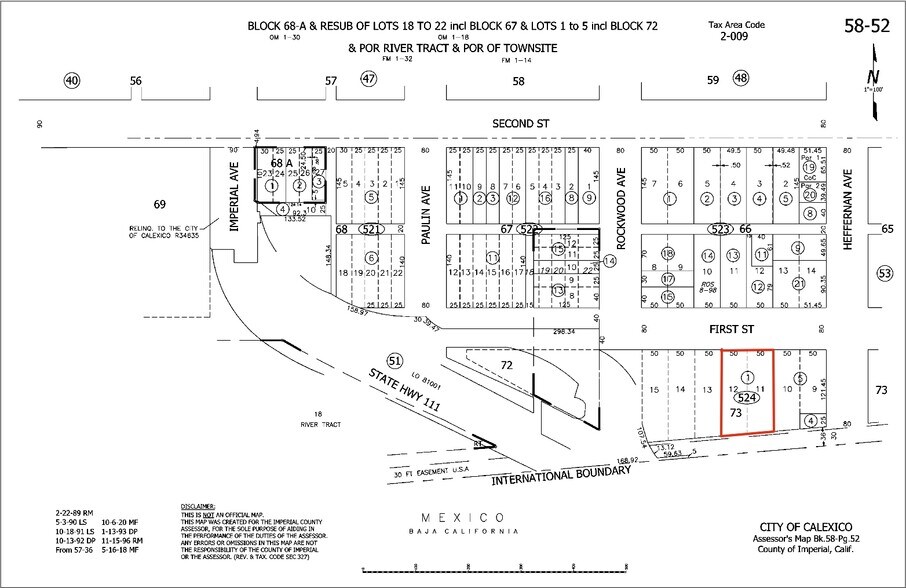 More Photos Of 232-236 E 1st St, Calexico Storefront For Lease