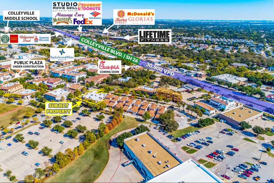 More Photos Of 60 Village Ln, Colleyville General Retail For Lease