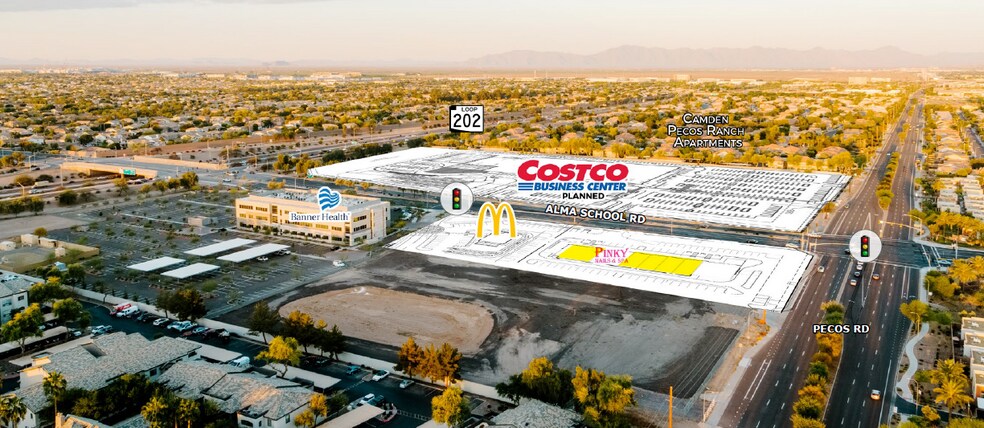 Primary Photo Of NEC Alma School Rd & Loop 202, Chandler Land For Lease