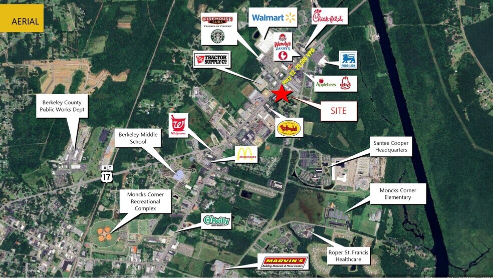 More Photos Of 460 N Hwy 52, Moncks Corner Fast Food For Lease