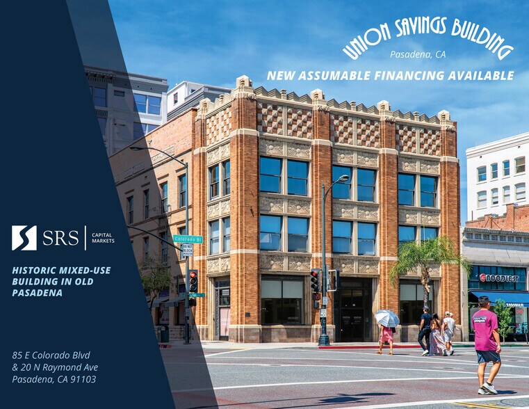 Primary Photo Of 83-85 E Colorado Blvd, Pasadena Storefront Retail Office For Sale