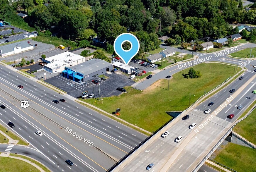 More Photos Of 2619 Sharon Amity Rd, Charlotte Freestanding For Sale