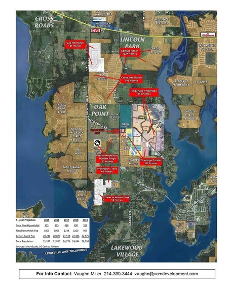 More Photos Of FM 720, Oak Point Storefront For Lease