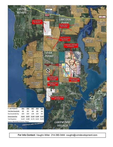 More Photos Of FM 720, Oak Point Storefront For Lease