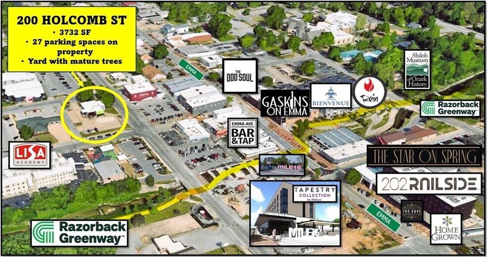 More Photos Of 200 S Holcomb St, Springdale Coworking Space