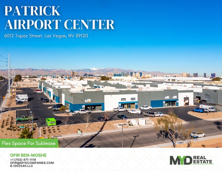 Primary Photo Of 6012 Topaz St, Las Vegas Warehouse For Lease