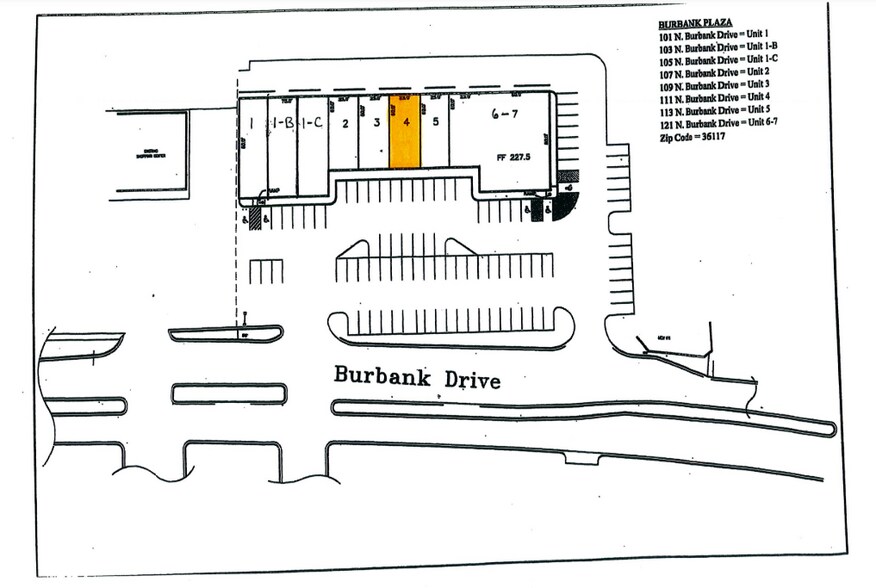 More Photos Of 101-121 N Burbank Dr, Montgomery Storefront For Lease