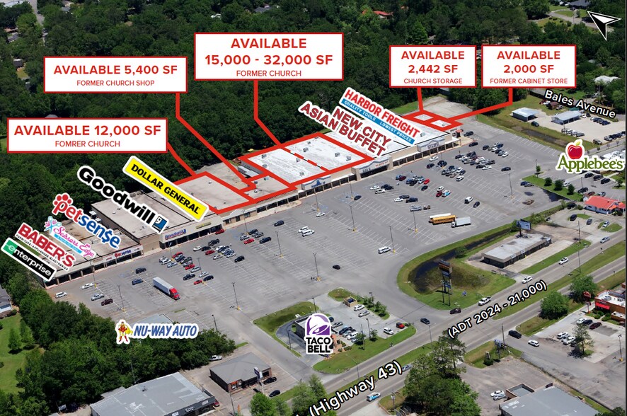 More Photos Of 781 Highway 43, Picayune General Retail For Lease