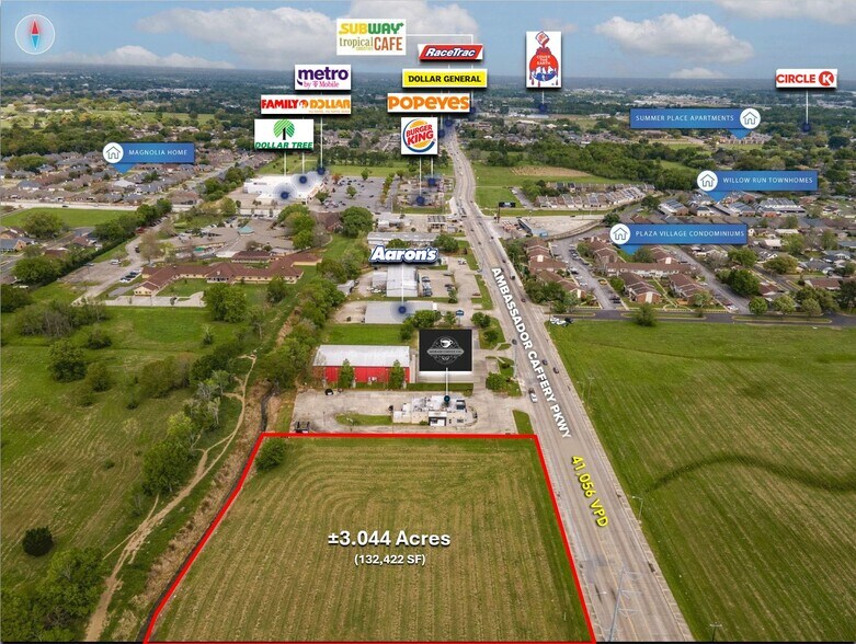 More Photos Of 2440 Ambassador Caffery Pky, Lafayette Land For Sale