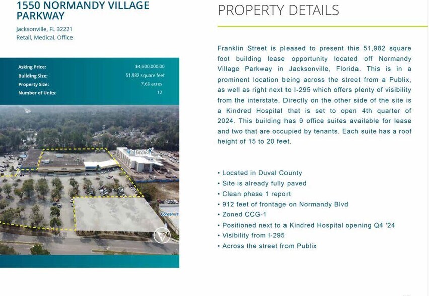 More Photos Of 1550 Normandy Village Pky, Jacksonville General Retail For Sale