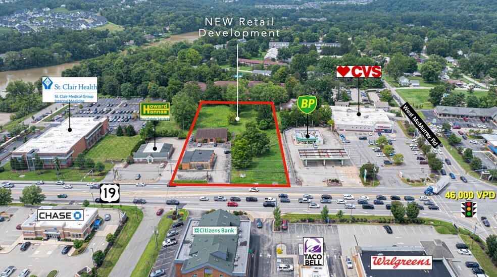 Primary Photo Of 3904 Washington Rd, Canonsburg Land For Lease
