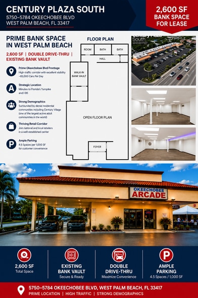 More Photos Of 5750-5784 Okeechobee Blvd, West Palm Beach Unknown For Lease