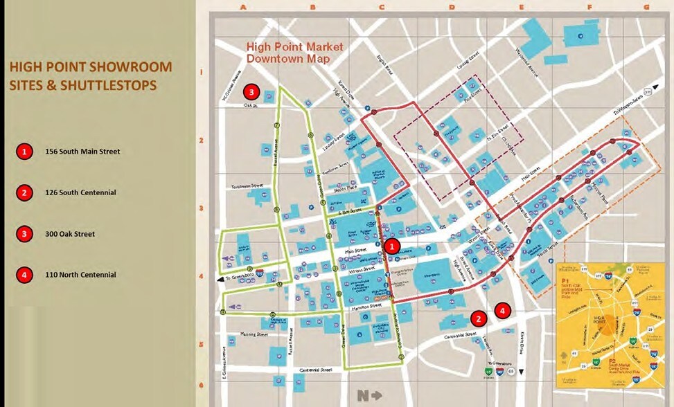 More Photos Of 156 S Main St, High Point General Retail For Lease