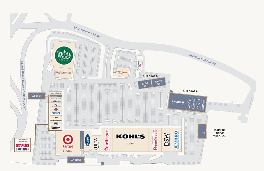 Primary Photo Of 421-575 Boston Post Rd, Port Chester Unknown For Lease