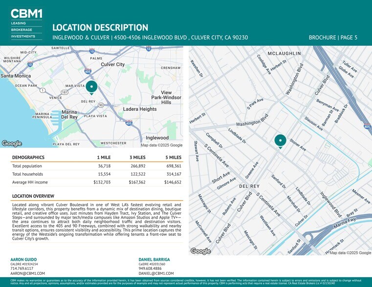 More Photos Of 4500-4506 Inglewood Blvd, Culver City General Retail For Sale