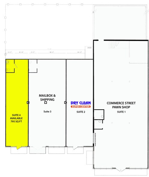 More Photos Of 807 N Commerce St, Ardmore General Retail For Lease