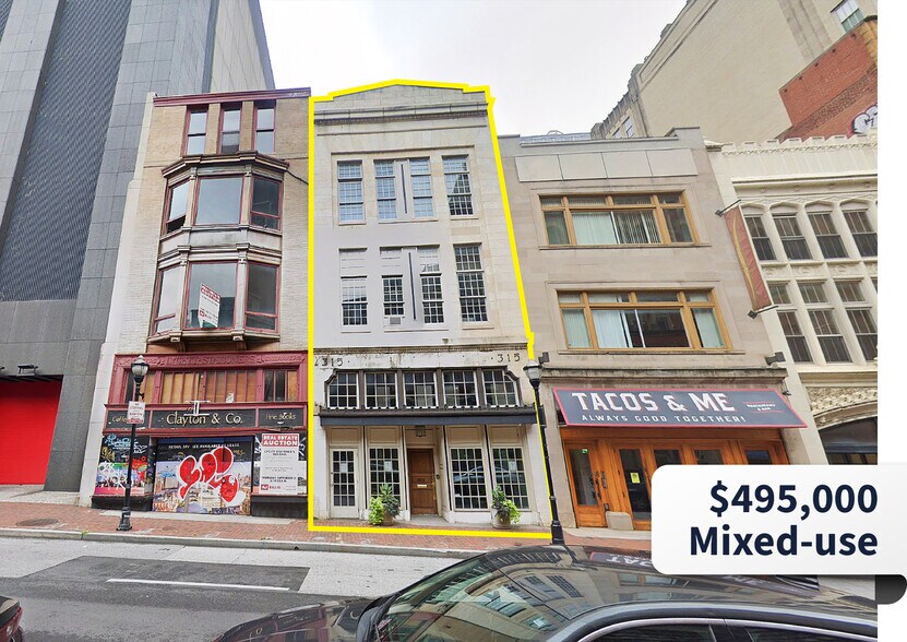 Primary Photo Of 315 N Charles St, Baltimore Office Residential For Sale