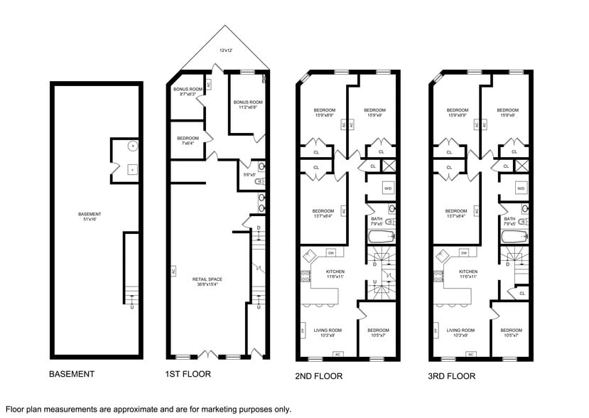More Photos Of 1792 Broadway, Brooklyn Storefront Retail Residential For Lease
