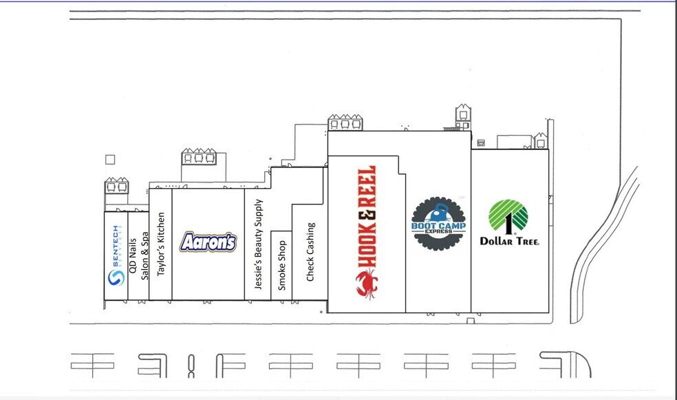 More Photos Of 7834-7878 Telegraph Rd, Taylor General Retail For Lease