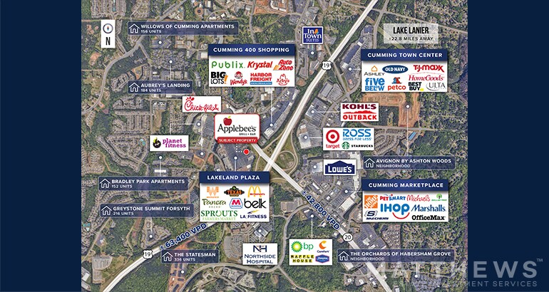 More Photos Of 504 Lakeland Plz, Cumming Restaurant For Sale
