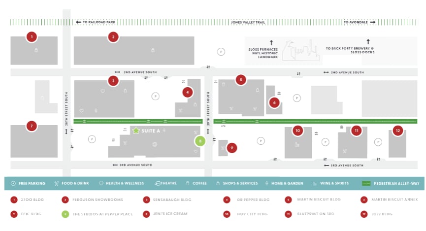 More Photos Of 2821 2nd Ave S, Birmingham General Retail For Lease