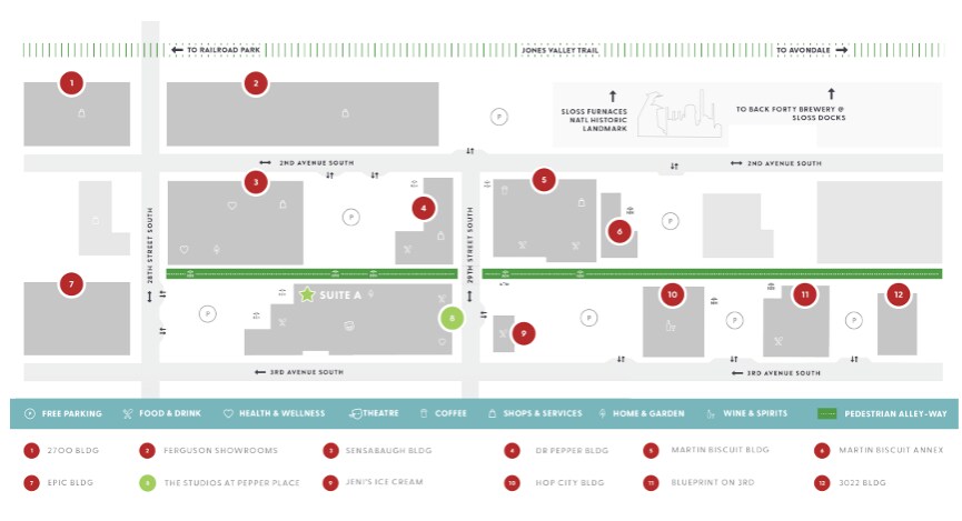 More Photos Of 2821 2nd Ave S, Birmingham General Retail For Lease