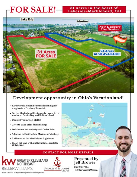 More Photos Of 7522 East Harbor Rd, Lakeside Marblehead Land For Sale