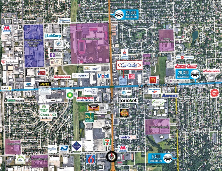 More Photos Of 1705 W Jefferson St, Joliet Auto Dealership For Sale