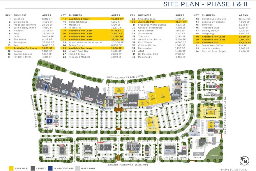 More Photos Of NEC W Grand Pky S & W Airport Blvd, Richmond Unknown For Lease
