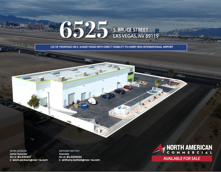 Primary Photo Of 6525 S Bruce St, Las Vegas Warehouse For Sale