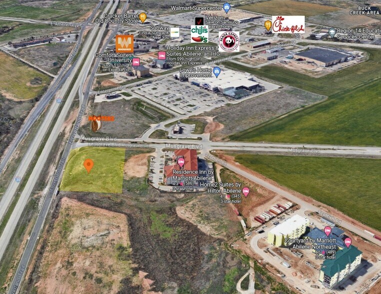 More Photos Of 1613 Musgraves Blvd, Abilene Land For Sale