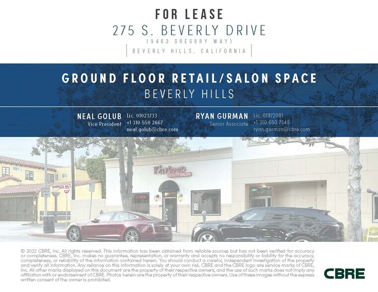 More Photos Of 269-281 S Beverly Dr, Beverly Hills Loft Creative Space For Lease