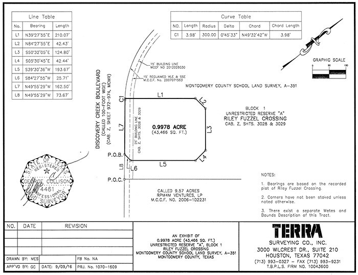 More Photos Of 3540 Rayford Rd, Spring Land For Lease