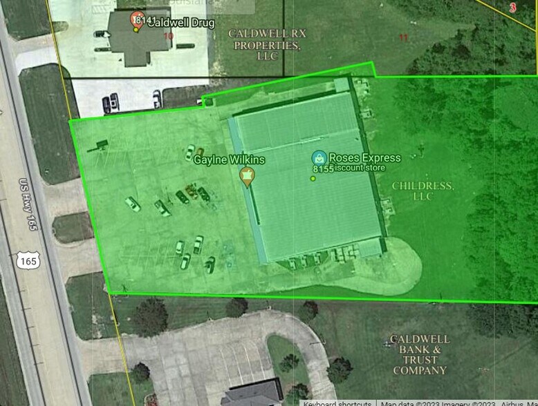 More Photos Of 8155 Highway 165, Columbia Freestanding For Sale