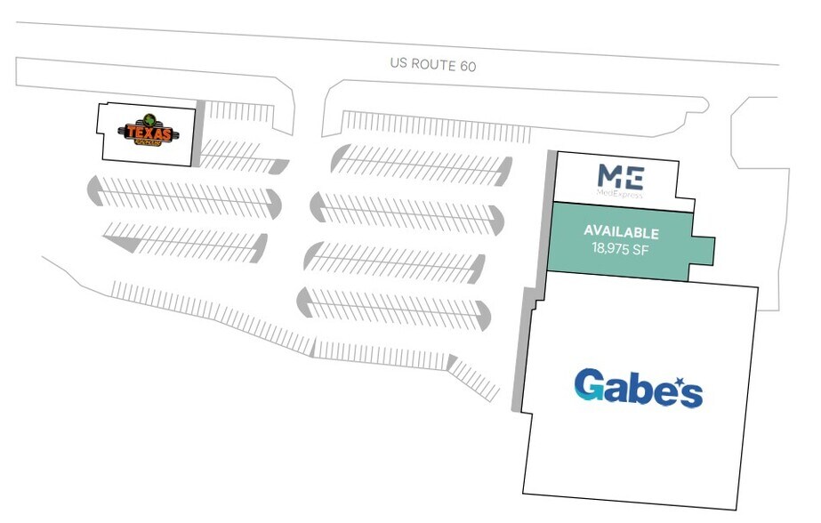 More Photos Of 3110-3120 US-60, Huntington Freestanding For Lease