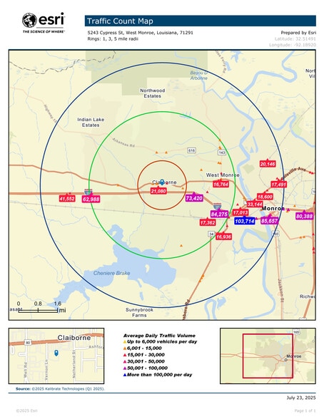 More Photos Of 5243 Cypress St, West Monroe Land For Lease