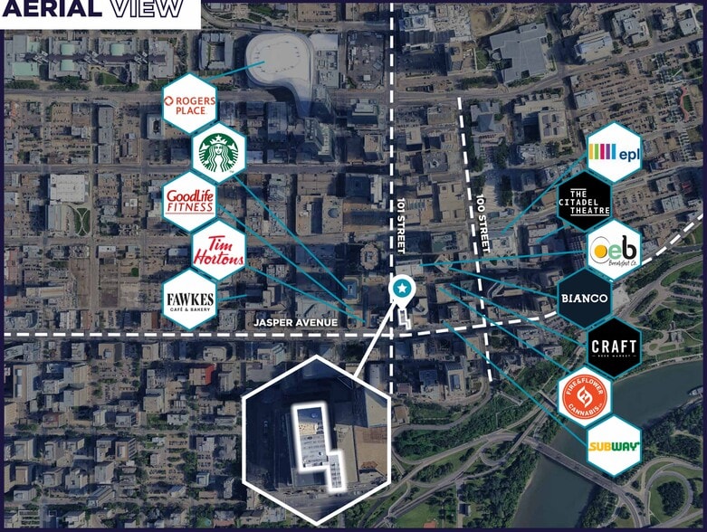 More Photos Of 10080 Jasper Ave NW, Edmonton Office For Lease